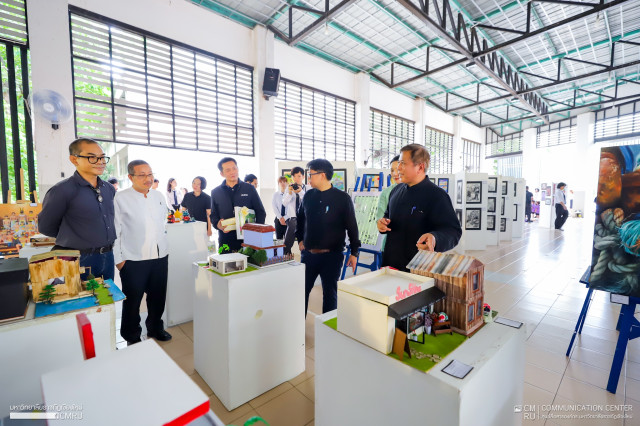 หลักสูตรศิลปะและการออกแบบ มหาวิทยาลัยราชภัฏเชียงใหม่ จัดนิทรรศการ ART AND DESIGN SHOW CASE EXHIBITION 2026