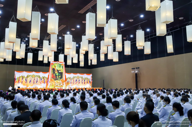 มหาวิทยาลัยราชภัฏเชียงใหม่ ร่วมประกอบพิธีวันคล้ายวันสวรรคตของพระบาทสมเด็จพระจอมเกล้าเจ้าอยู่หัว ประจำปี 2566