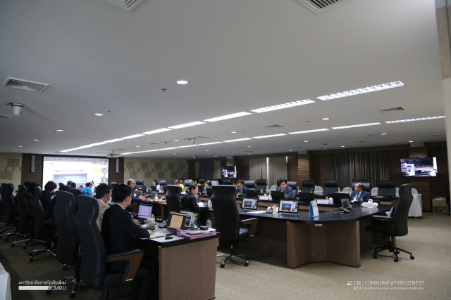 สภามหาวิทยาลัยฯ จัดการประชุมสภามหาวิทยาลัยราชภัฏเชียงใหม่ ครั้งที่ 12/2567