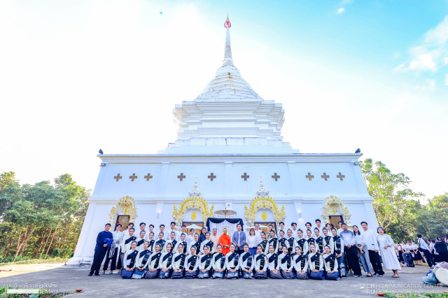 มหาวิทยาลัยราชภัฏเชียงใหม่ จัดกิจกรรม “สืบฮีตสานฮอยยี่เป็งล้านนา ไหว้สาองค์พระมหาเจดีย์” ประจำปี 2568 ถวายเป็นพระราชกุศล น้อมรำลึกถึงพระมหากรุณาธิคุณ สมเด็จพระบรมราชชนนีพันปีหลวง 