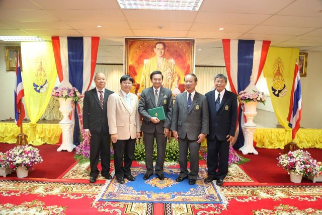 สำนักงานสภา มร.ชม. จัดพิธีรับพระบรมราชโองการโปรดเกล้าฯ แต่งตั้งนายกสภาฯ