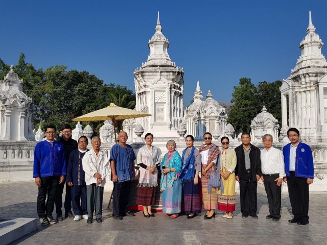 มหาวิทยาลัยราชภัฏเชียงใหม่ ร่วมกับทายาทเจ้าสุนทร ณ เชียงใหม่  บวงสรวงกู่เจ้านายฝ่ายเหนือเตรียมจัดงาน 100 ปีชาตกาล เจ้าสุนทร ณ เชียงใหม่