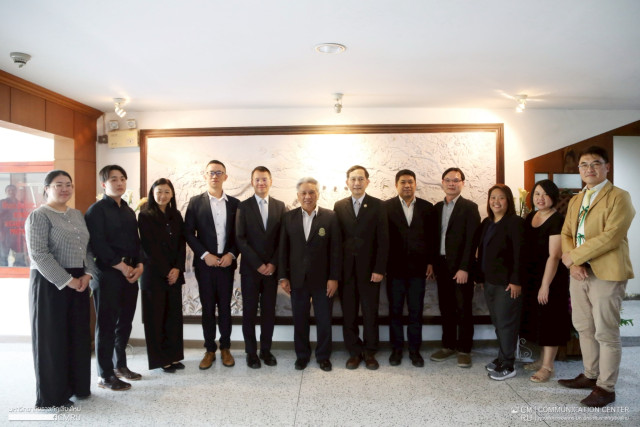 มร.ชม. ต้อนรับผู้บริหารมหาวิทยาลัยไต้หวัน หารือขับเคลื่อนศูนย์ INTACT Base ศูนย์เชียงใหม่  เสริมโอกาสการศึกษาและอาชีพนักศึกษาไทย