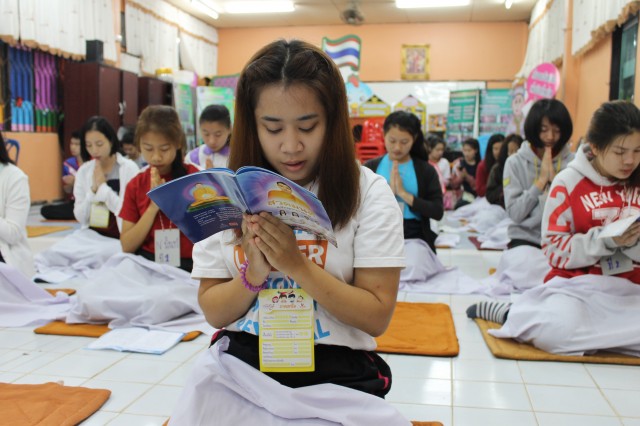 ชมรมพุทธศาสตร์ มร.ชม. จัดค่ายชมรมพุทธ จิตอาสา กล้าทำดี