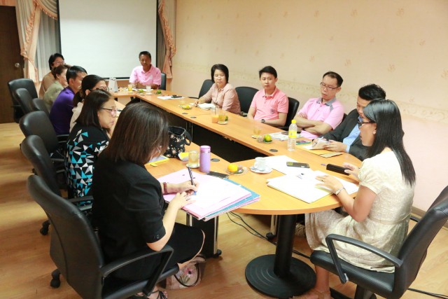 สโมสรบุคลากร ประชุมเตรียมการร่วมการแข่งขันกีฬา 