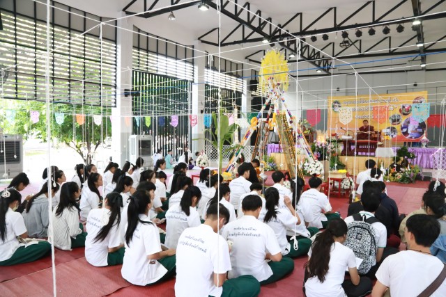 คณะครุศาสตร์ มร.ชม. จัดโครงการครุศาสตร์สืบสานตำนานยี่เป็งเทศน์มหาชาติ 13 กัณฑ์ ทำนุบำรุงศาสนาปลูกฝังนักศึกษาเป็นผู้มีศีลธรรม คุณธรรม จริยธรรม