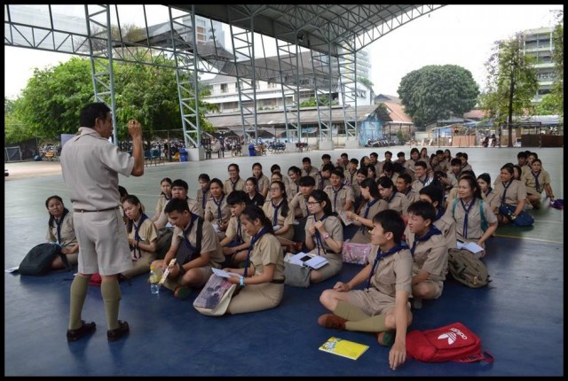 ชมรมลูกเสือ มร.ชม. จัดอบรมบุคลากรทางการลูกเสือระดับความรู้ทั่วไปให้ความรู้แก่นักศึกษา  เตรียมความพร้อมการเป็นผู้กำกับลูกเสือ - เนตรนารีสามัญ