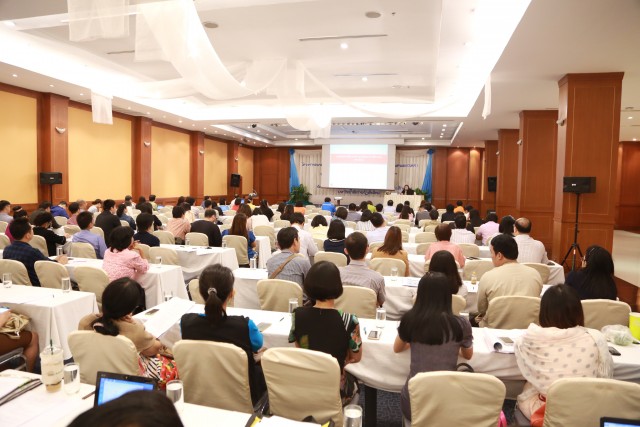 สำนักงานมาตรฐานและประกันคุณภาพการศึกษา มร.ชม. จัดโครงการอบรมเชิงปฏิบัติการฯ “เขียน SAR อย่างไร เขียนให้ถูก เขียนให้โดน”