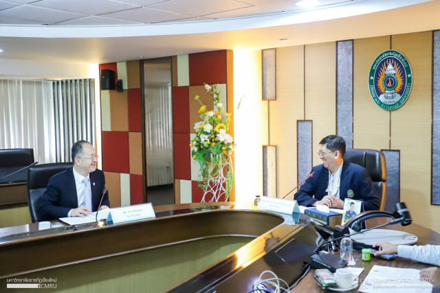 มหาวิทยาลัยราชภัฏเชียงใหม่ ต้อนรับคณะผู้บริหารจาก Beijing Foreign Studies University (BFSU) สาธารณรัฐประชาชนจีน
