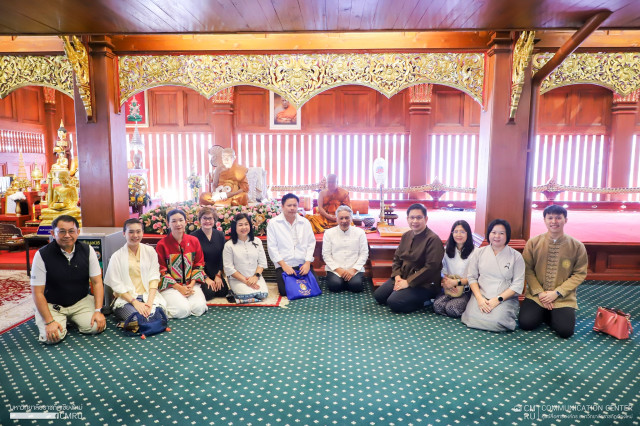 คณะผู้บริหารมหาวิทยาลัยราชภัฏเชียงใหม่ เข้าสักการะและขอพรปีใหม่พระสงฆ์ทรงสมณศักดิ์ พระเถรานุเถระในจังหวัดเชียงใหม่ และจังหวัดลำพูน เนื่องในวันขึ้นปีใหม่พุทธศักราช 2569