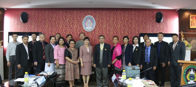 มร.ชม. ต้อนรับ ราชภัฏพระนคร    เยือนรั้วดำเหลืองแลกเปลี่ยนเรียนรู้ทางวิชาการ