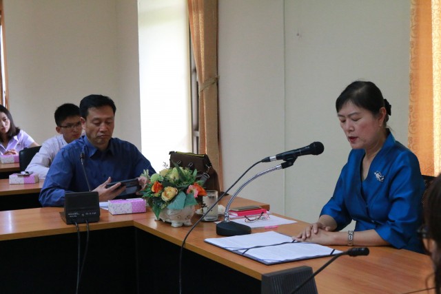 มร.ชม. จัดพิธีปฐมนิเทศนักศึกษาแดนมังกร ประจำปีการศึกษา 2559 