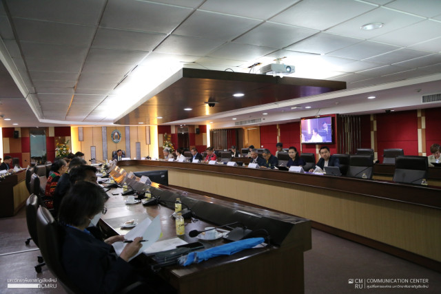 สภามหาวิทยาลัยฯ จัดการประชุมสภามหาวิทยาลัยราชภัฏเชียงใหม่  ครั้งที่ 6/2568