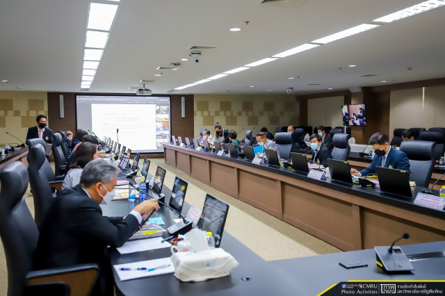 การประชุมสภามหาวิทยาลัยราชภัฏเชียงใหม่ ครั้งที่ 9/2564