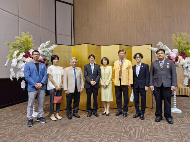 ผู้บริหาร และคณาจารย์ ม.ราชภัฏเชียงใหม่  ร่วมงานอำลาตำแหน่งของกงสุลใหญ่ญี่ปุ่น ณ นครเชียงใหม่