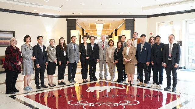 ผู้บริหาร มร.ชม. ร่วมโครงการ Thailand University International  Administrators Partnership Program  ณ สหรัฐอเมริกา