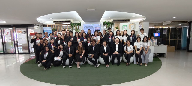 สำนักหอสมุดและสำนักดิจิทัลเพื่อการศึกษา มร.ชม. ต้อนรับคณะศึกษาดูงานจากสำนักวิทยบริการและเทคโนโลยีสารสนเทศ มรภ. กำแพงเพชร