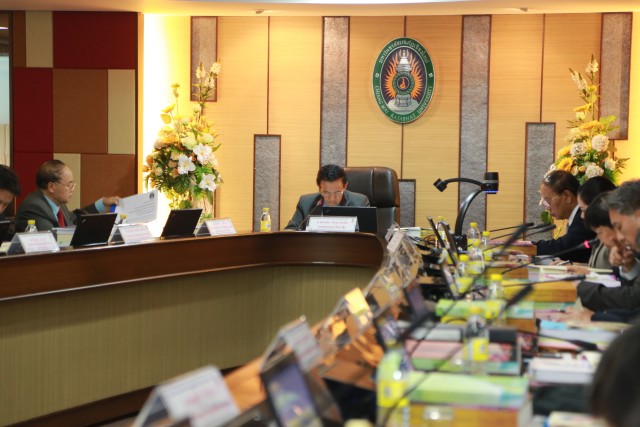 การประชุมสภามหาวิทยาลัย มหาวิทยาลัยราชภัฏเชียงใหม่ ครั้งที่ 10/2559