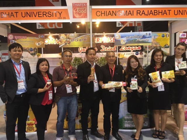 นักวิจัยรั้วดำเหลืองร่วมแสดงงานวิจัยงานอุตสาหกรรมอาหารนานาชาติ  THAIFEX-World of Food Asia 2017