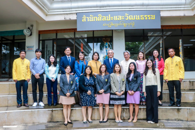 ม.ราชภัฏเชียงใหม่ ต้อนรับผู้บริหารและคณาจารย์จาก Mokwon University สาธารณรัฐเกาหลี