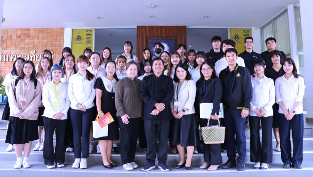 คณะมนุษยศาสตร์และสังคมศาสตร์ มร.ชม. ต้อนรับนักศึกษา แลกเปลี่ยนจาก 2 มหาวิทยาลัยญี่ปุ่น  เสริมสร้างการเรียนรู้ภาษาและวัฒนธรรมผ่านประสบการณ์จริง