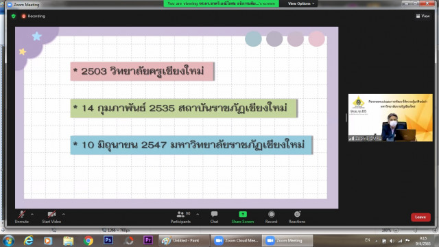 มร.ชม. จัดกิจกรรมพบปะและพัฒนาให้ความรู้แก่ศิษย์เก่า  ระดมความเห็นศิษย์เก่าทุกรุ่นมุ่งพัฒนาสถาบัน เตรียมก้าวสู่ 1 ศตวรรษ ราชภัฏเชียงใหม่  ในปี 2567    