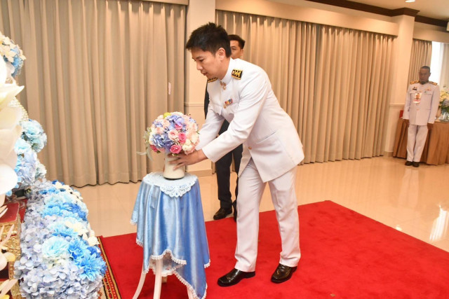 ผู้บริหาร ม.ราชภัฏเชียงใหม่ ร่วมพิธีถวายพระพร พระเจ้าวรวงศ์เธอ พระองค์เจ้าสิริภาจุฑาภรณ์