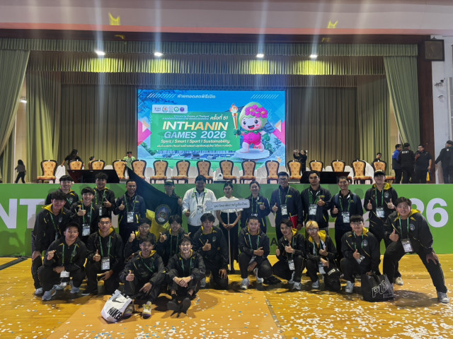 มร.ชม. นำทัพนักกีฬา ร่วมพิธีเปิด  กีฬามหาวิทยาลัยแห่งประเทศไทย ครั้งที่ 51 “อินทนิลเกมส์”