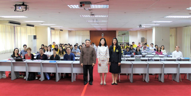 สำนักงานมาตรฐานและประกันคุณภาพการศึกษา มร.ชม.  จัดโครงการอบรมเชิงปฏิบัติการเลขานุการคณะกรรมการประเมินคุณภาพการศึกษาภายใน ประจำปีการศึกษา 2561