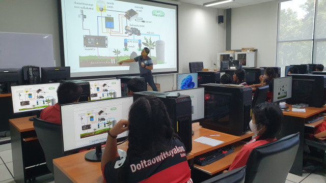 ภาควิชาคอมพิวเตอร์ คณะวิทย์ฯ ม.ราชภัฏเชียงใหม่ จัดกิจกรรมค่าย LAB Computer สร้างสรรค์  พัฒนาทักษะทางด้านเทคโนโลยี ให้แก่นักเรียน รร.ดอยเต่าวิทยาคม