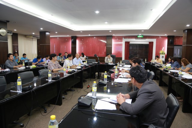 การประชุมเตรียมความพร้อมการจัดงาน “เรือชนะคลื่น” ประจำปี 2559
