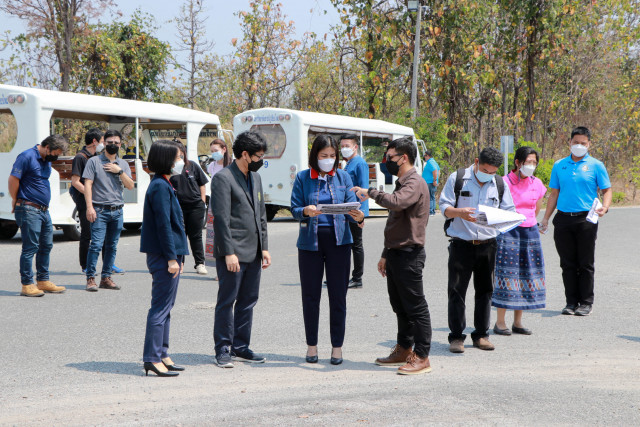 ม.ราชภัฏเชียงใหม่ ต้อนรับคณะจากสำนักงานคลัง จ.เชียงใหม่  ในโอกาสลงพื้นที่ตรวจติดตามความก้าวหน้าโครงการความโปร่งใสในการก่อสร้างภาครัฐ (CoST) ประจำปีงบประมาณ พ.ศ.2565