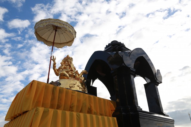 พิธีอัญเชิญองค์พระพิฆเนศวร รุ่น 90 ปี มหาวิทยาลัยราชภัฏเชียงใหม่