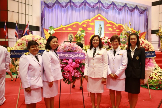 คณะผู้บริหาร มร.ชม.ร่วมประกอบพิธีเนื่องในวัน สมเด็จพระนารายณ์มหาราช ประจำปี 2559