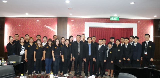  กองพัฒนานักศึกษา มหาวิทยาลัยราชภัฏเชียงใหม่ ต้อนรับคณะศึกษาดูงานจาก มหาวิทยาลัยราชภัฏราชนครินทร์