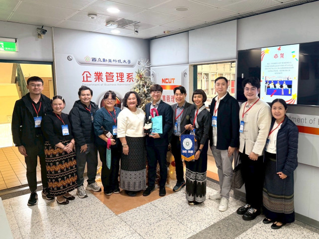 ผู้บริหารคณะวิทยาการจัดการ CMRU  จับมือ โรงแรม แอทพิงค์นคร  สานความร่วมมือกับ National Chin - Yi University of Technology (NCUT) ไต้หวัน