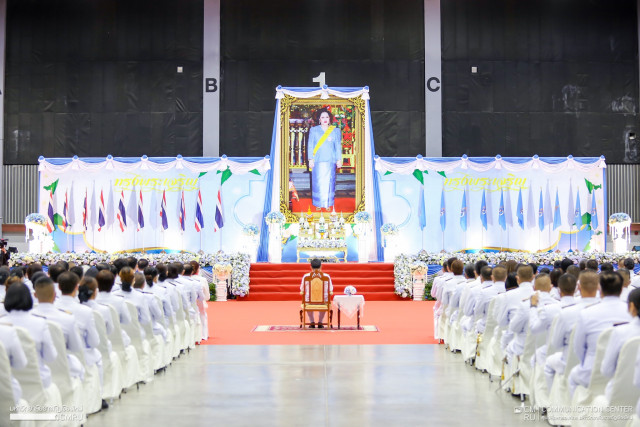 มหาวิทยาลัยราชภัฏเชียงใหม่ ร่วมประกอบพิธีทำบุญตักบาตรและพิธีทางศาสนามหามงคล 5 ศาสนา เนื่องในโอกาสวันเฉลิมพระชนมพรรษาสมเด็จพระนางเจ้าสิริกิติ์ พระบรมราชินีนาถ พระบรมราชชนนีพันปีหลวง 12 สิงหาคม 2566