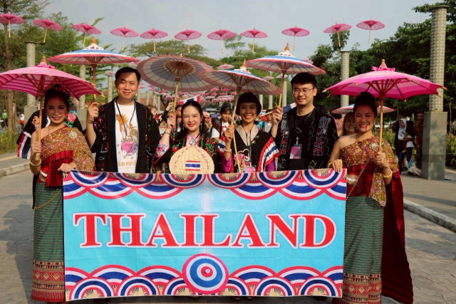 คณะวิทยาการจัดการ มร.ชม. ร่วมแลกเปลี่ยนวัฒนธรรม เทศกาลร่ม Payung Festival 2025 ประเทศอินโดนีเซีย