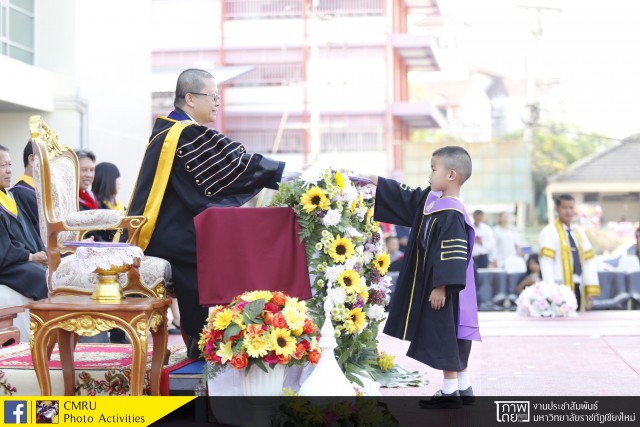 งานประจำปีโรงเรียนสาธิตมหาวิทยาลัยราชภัฏเชียงใหม่ “ชื่นช่อพวงคราม” ประจำปีการศึกษา 2559