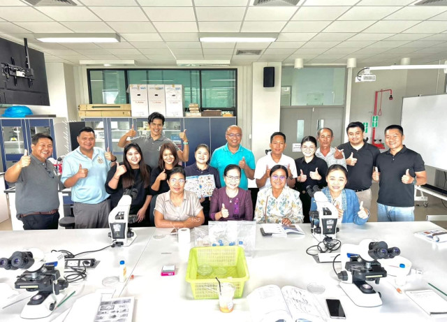 BRIC CMRU เป็นเจ้าภาพจัดการอบรมเชิงปฏิบัติการเรื่อง  “Regional Training of Trainers on Ecological Health Monitoring under the MRC Core River Monitoring Network”