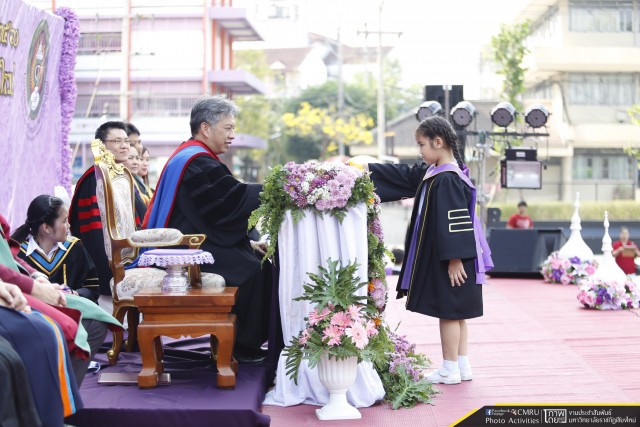 งานประจำปีโรงเรียนสาธิตมหาวิทยาลัยราชภัฏเชียงใหม่ “ชื่นช่อพวงคราม” ประจำปีการศึกษา 2560