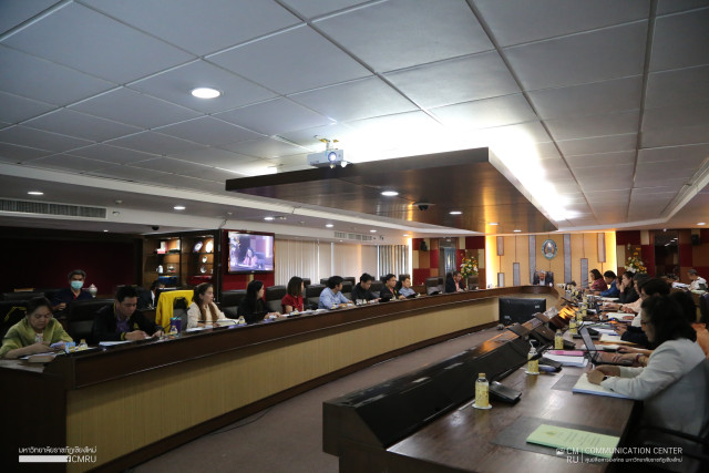คณะผู้บริหาร ม.ราชภัฏเชียงใหม่ ร่วมการประชุม  คณะกรรมการบริหารมหาวิทยาลัยราชภัฏเชียงใหม่ ครั้งที่ 11 /2567
