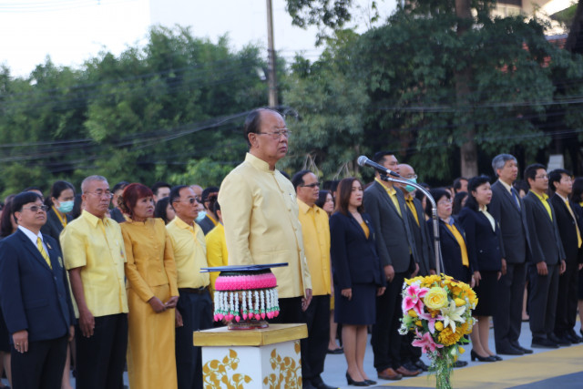 มหาวิทยาลัยราชภัฏเชียงใหม่จัดพิธีถวายราชสดุดี พระบาทสมเด็จพระบรมชนกาธิเบศร มหาภูมิพลอดุลยเดชมหาราช บรมนาถบพิตร เนื่องในวันราชภัฏ 14 กุมภาพันธ์
