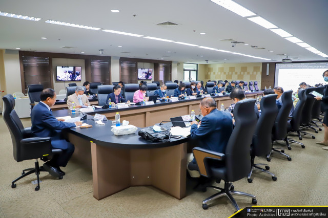 การประชุมสภามหาวิทยาลัยราชภัฏเชียงใหม่ ครั้งที่ 4/2564