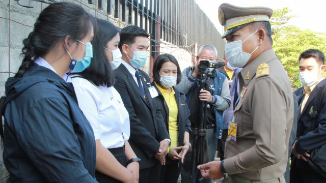 องคมนตรีตรวจเยี่ยมโครงการวิศวกรสังคม พัฒนาท้องถิ่น ของนักศึกษา มร.ชม.  ณ ชุมชนพัฒนาบ้านกู่เต้า จังหวัดเชียงใหม่