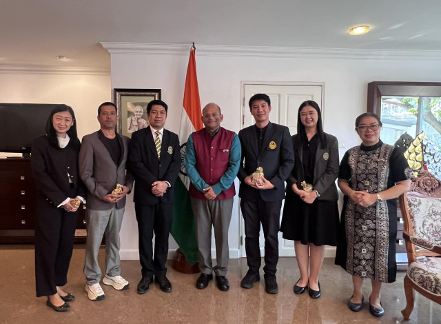 คณะผู้บริหาร ม.ราชภัฏเชียงใหม่ เข้าพบกงสุลอินเดียประจำจังหวัดเชียงใหม่  หารือความร่วมมือทางวิชาการ เดินหน้าส่งเสริมการแลกเปลี่ยนด้านภาษาและวัฒนธรรมนานาชาติ