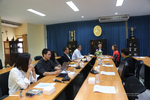 คณะผู้บริหาร มร.ชม. ต้อนรับคณะInstitute of Wine IHEV ประเทศฝรั่งเศส  และ Farmers & Co Company พร้อมร่วมหารือความร่วมมือทางวิชาการ