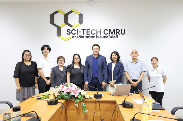 ผู้บริหารและคณาจารย์ ร่วมต้อนรับคณะทำงานจาก JICA เยือน ม.ราชภัฏเชียงใหม่  เพื่อติดตามความก้าวหน้าโครงการอาสาสมัครจากประเทศญี่ปุ่น