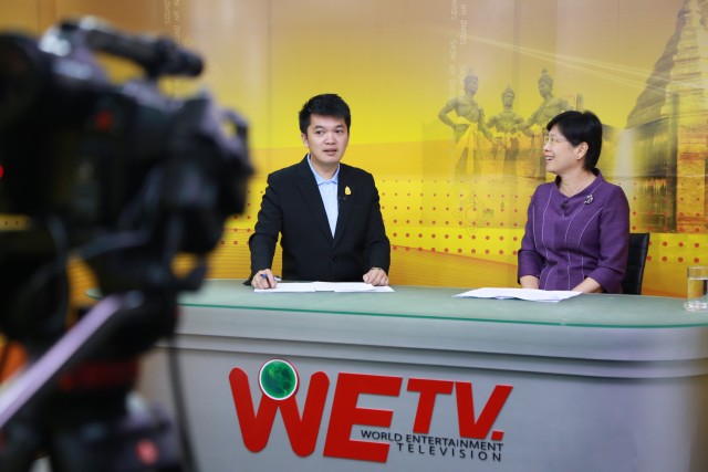 ผู้บริหาร มร.ชม. ให้การสัมภาษณ์เรื่อง “7 ทศวรรษกษัตราทรงครองไทย ราชภัฏเชียงใหม่เทิดไท้ปิ่นราชัน” กับรายการ WETV News WETV เคเบิลทีวีของคนเชียงใหม่
