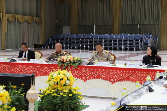 การประชุมเตรียมการและตรวจพื้นที่ พิธีพระราชทานปริญญาภาคเหนือ 2560